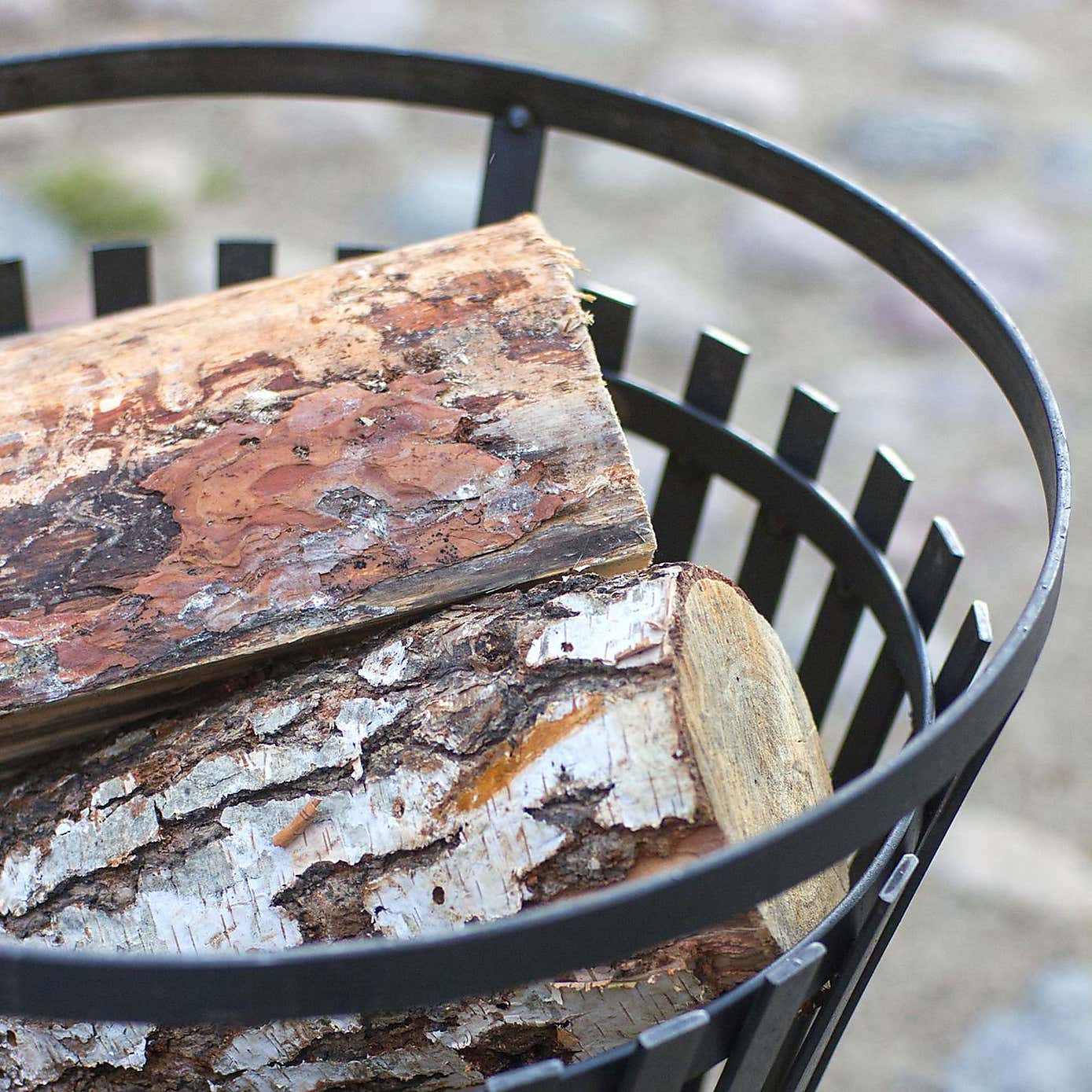 Cook King Flame Fire Basket