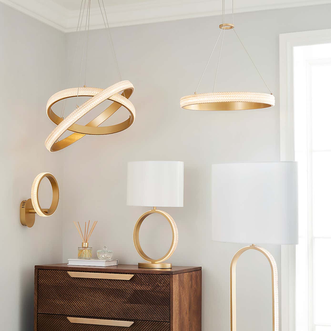 Hotel Harrogate 2 Light Ceiling Light