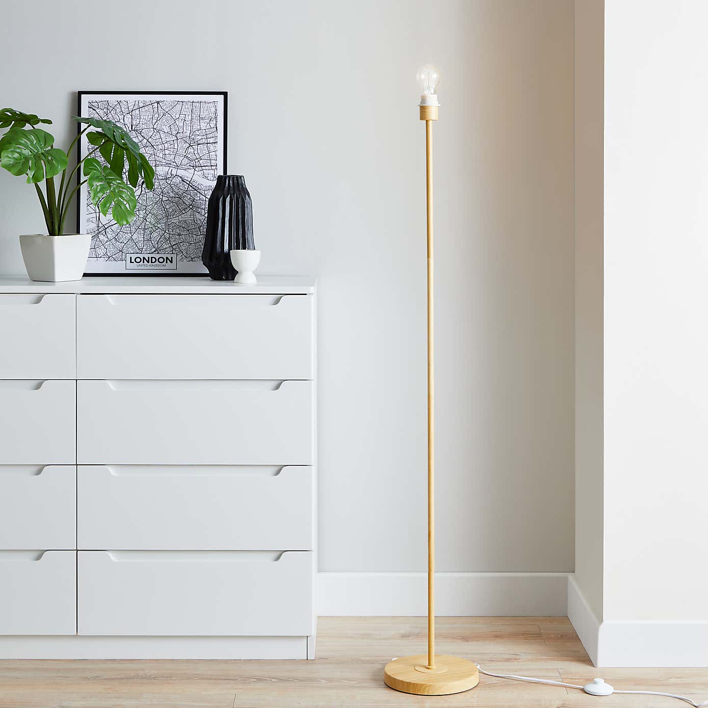 Luna Floor Lamp Green