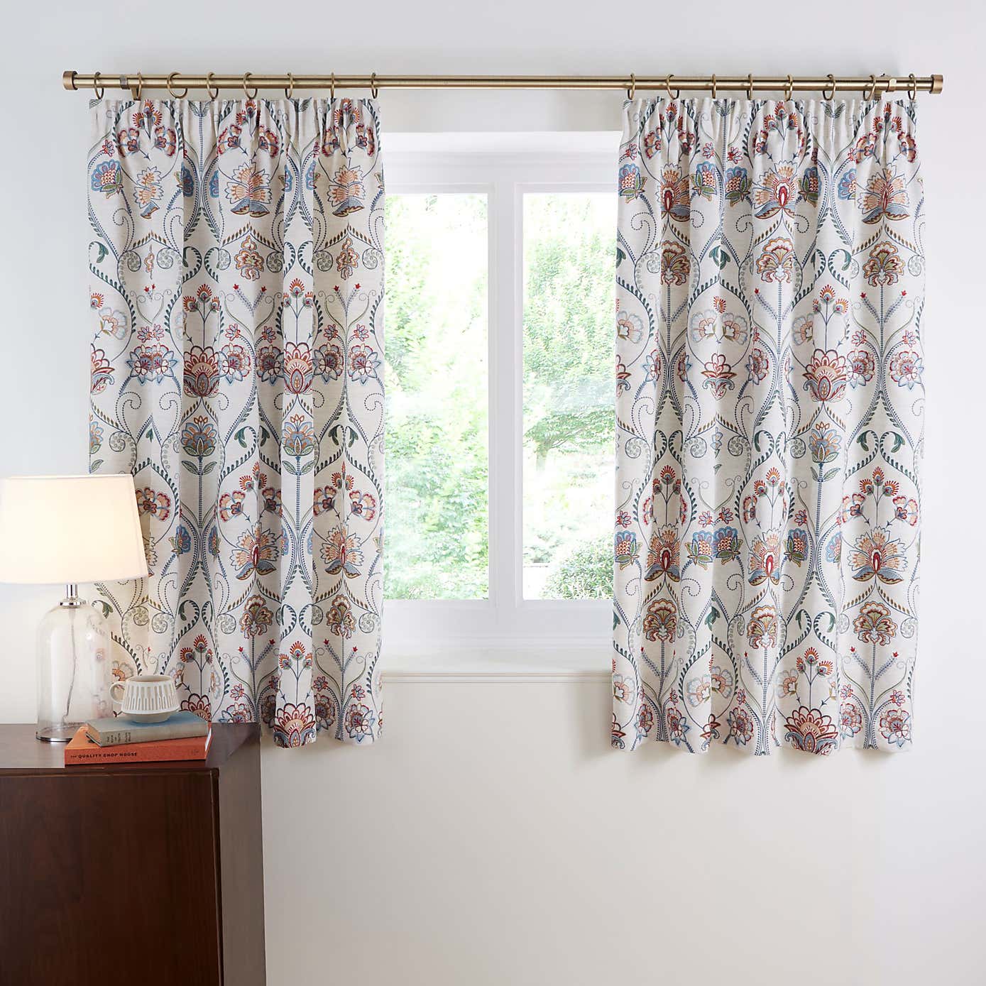Evelyn Pencil Pleat Curtains