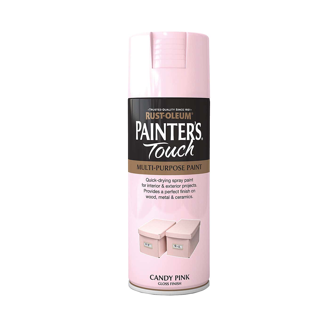 Rust-Oleum Candy Pink Gloss Painter's Touch Spray Paint 400ml