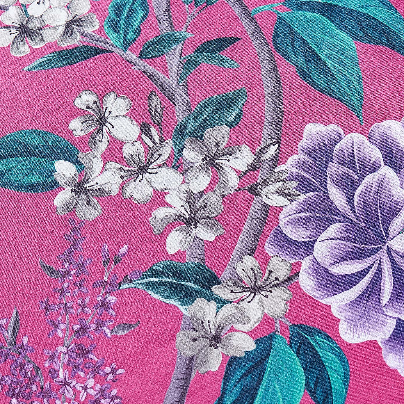 Milanna Blooms Green Duvet Cover and Pillowcase Set