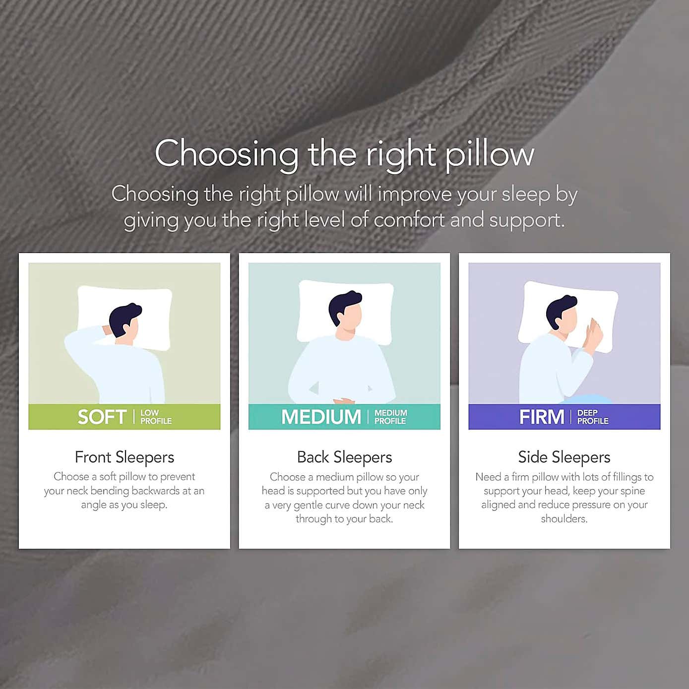 Snuggledown Scandinavian Duck Feather And Down 10.5 Tog Duvet and Polyester Fibre Pillow Set