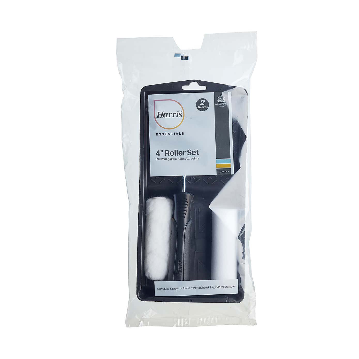 Harris Essentials 4 Mini Roller Set