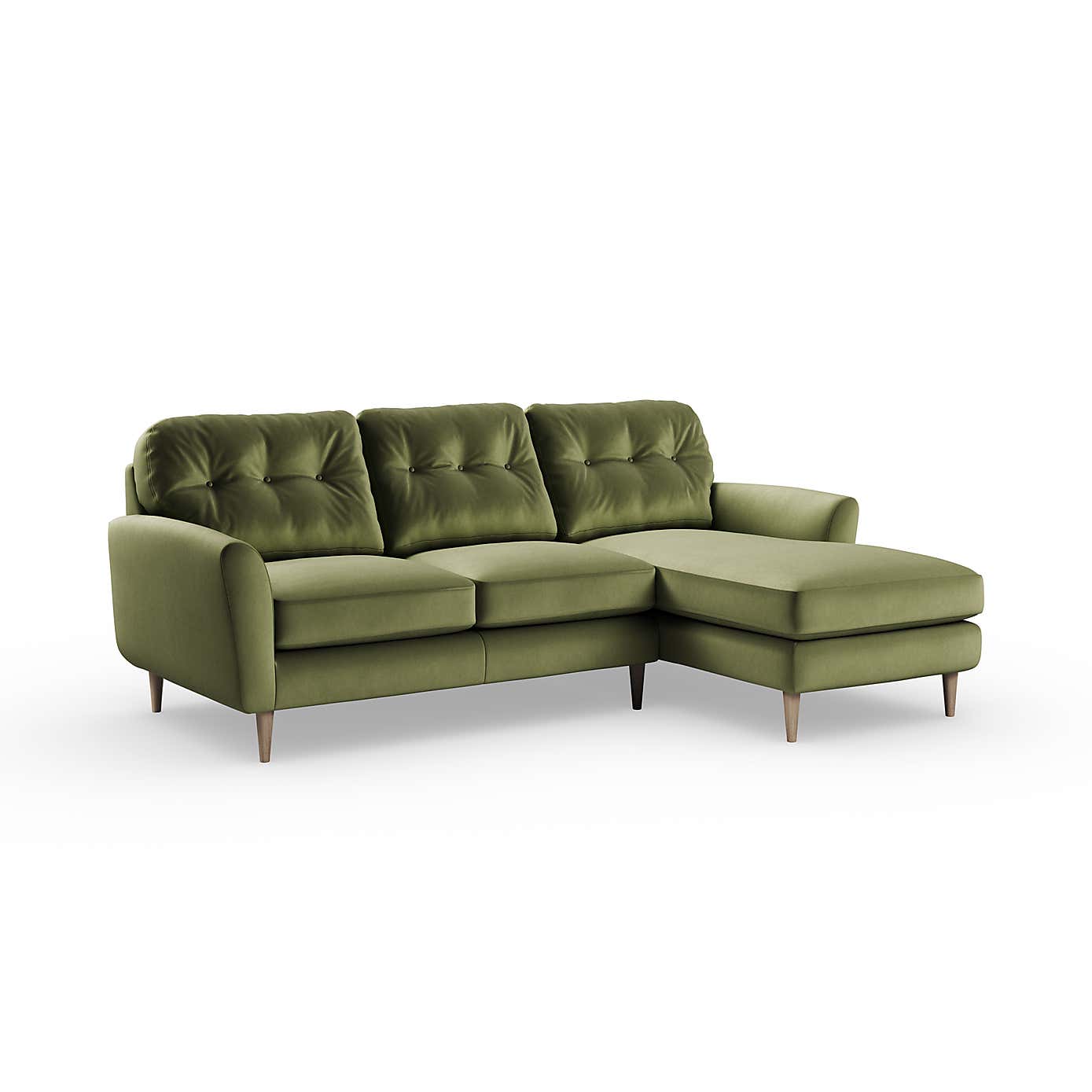 Sven Opulent Velvet Large Corner Chaise Sofa
