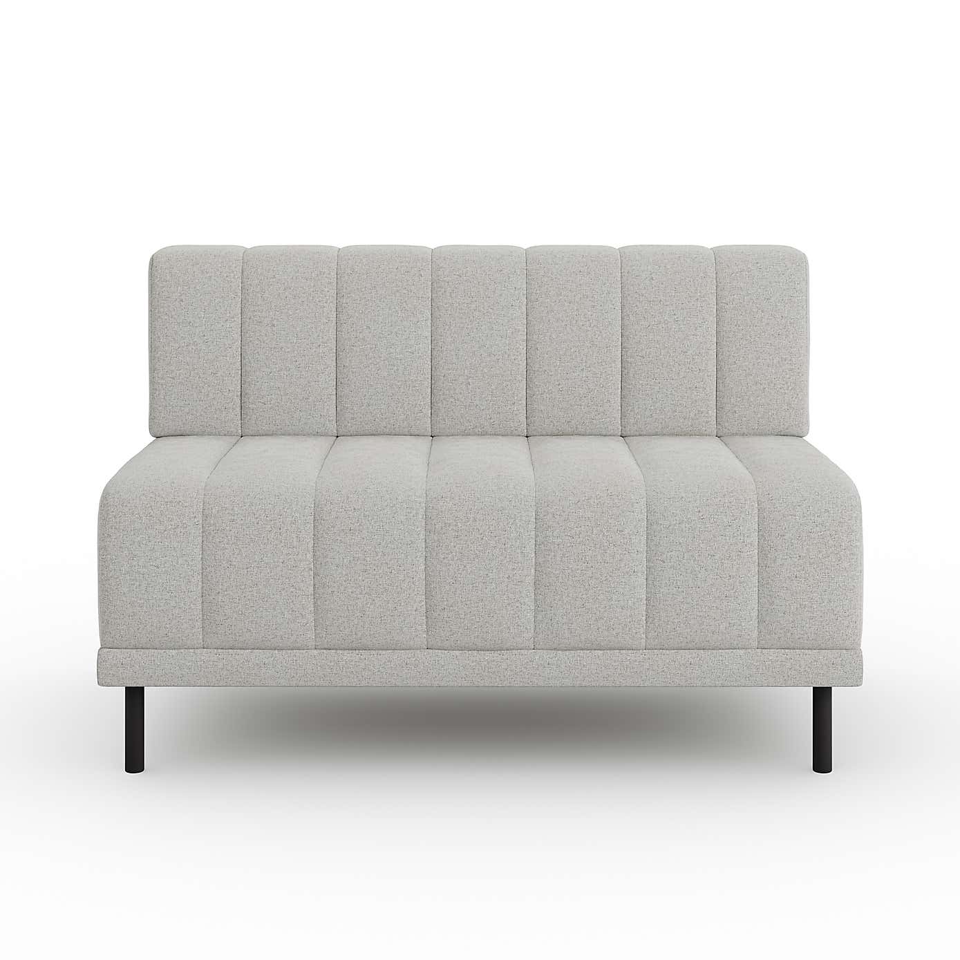 Amali Long Dining Bench, Textured Weave