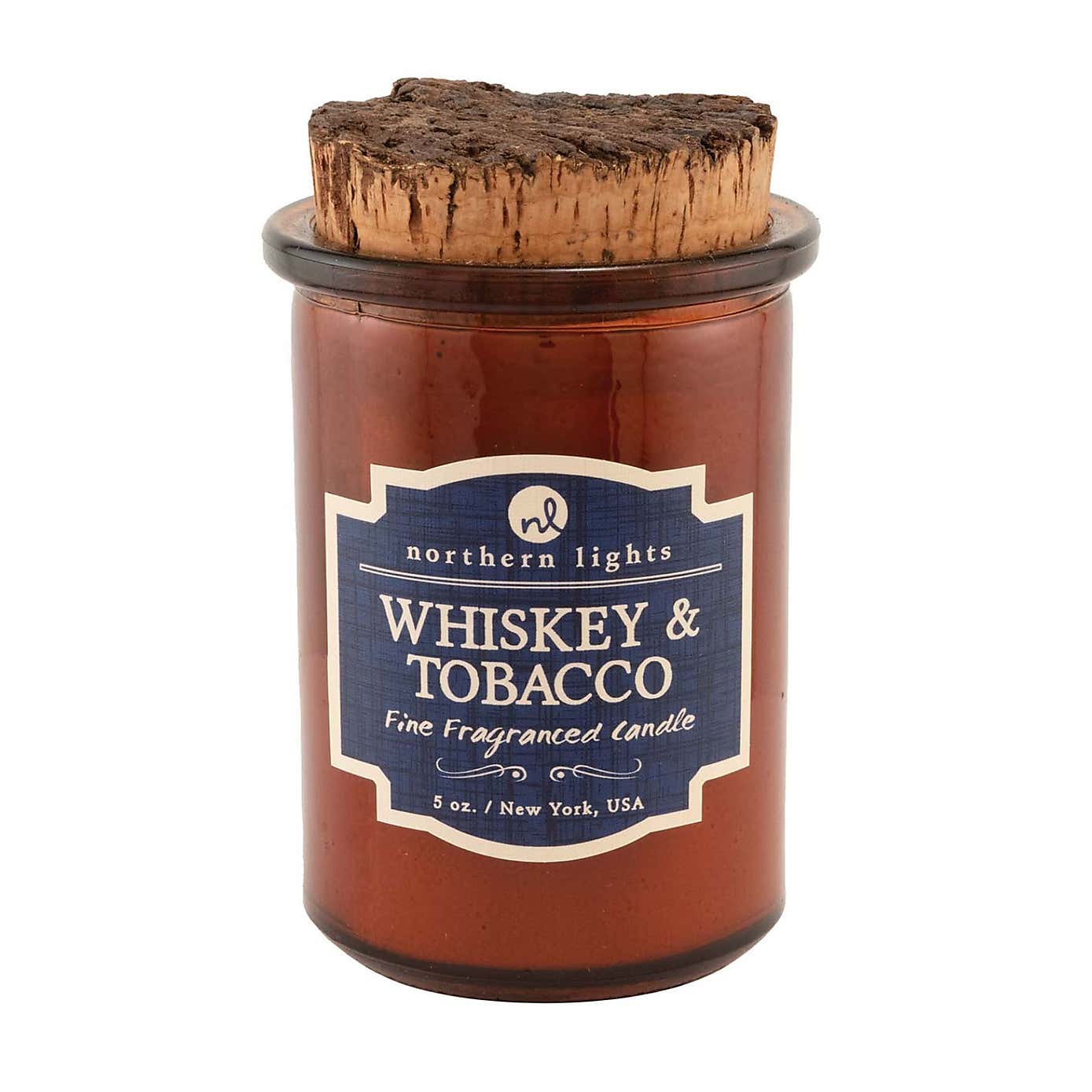 Northern Lights Spirit Whiskey and Tobacco Jar Candle