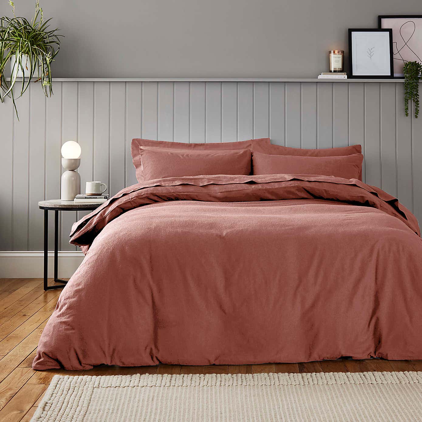 Soft & Cosy Cotton Duvet Cover and Pillowcase Set Natural