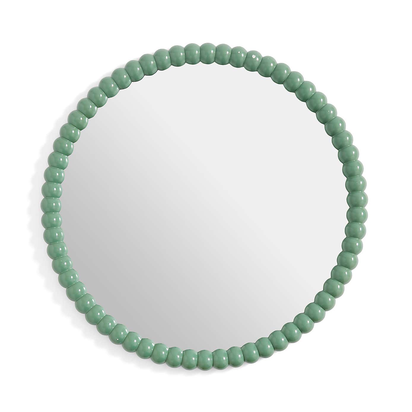 Bobbin Round Wall Mirror