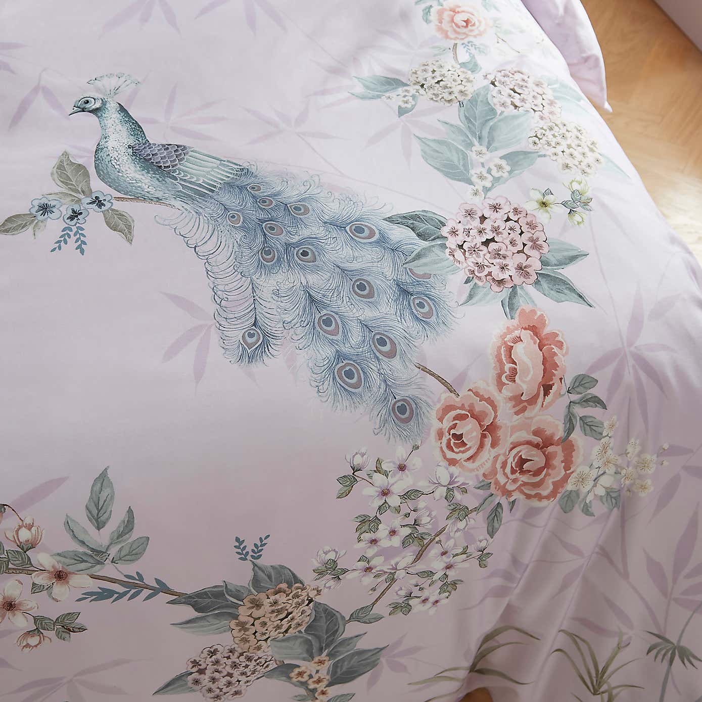 Dorma Love Bird Cotton Duvet Cover and Pillowcase Set