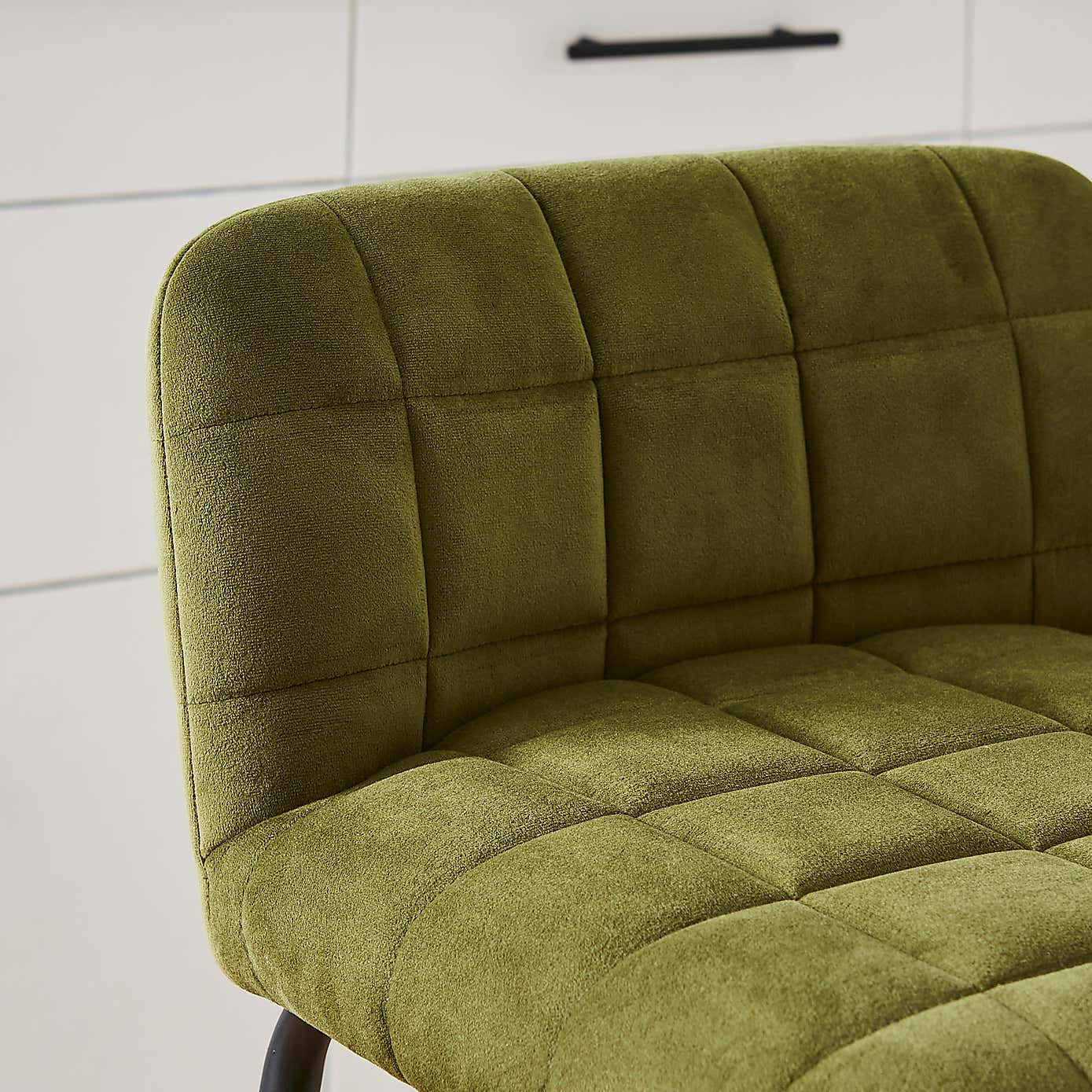 Caden Counter Height Bar Stool, Velvet