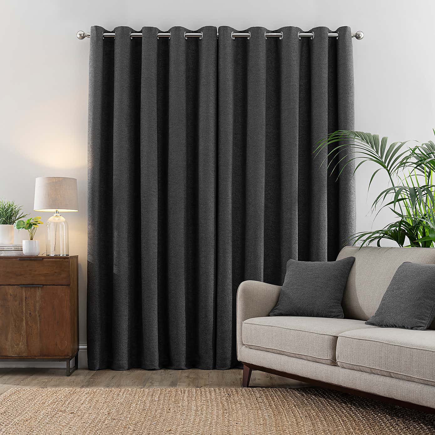 Boucle Eyelet Curtains