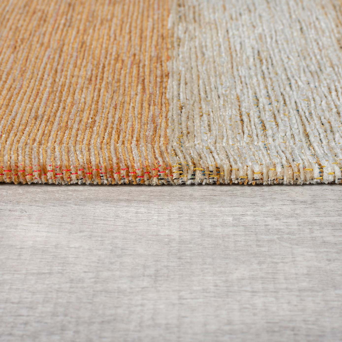 Shoreditch Stripe Chenille Abstract Rug