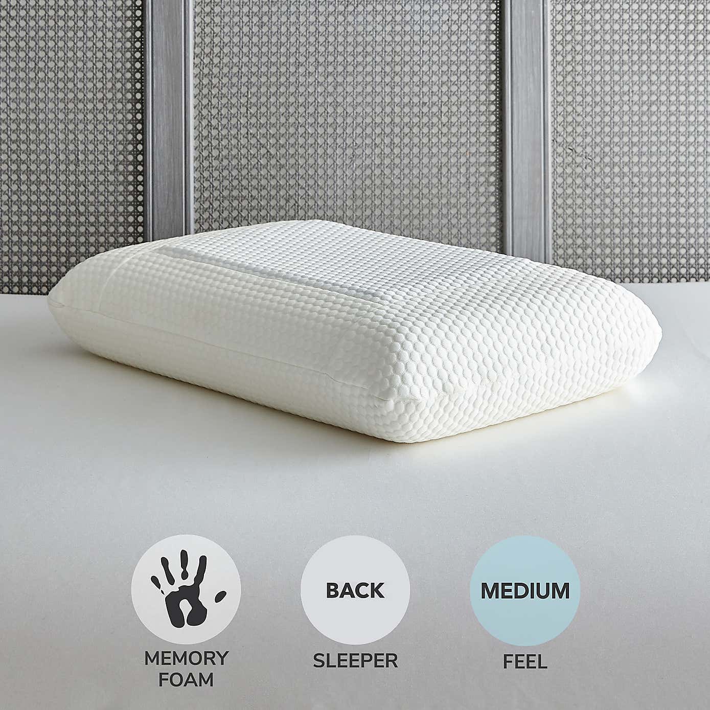 Gel Fusion Memory Foam Pillow
