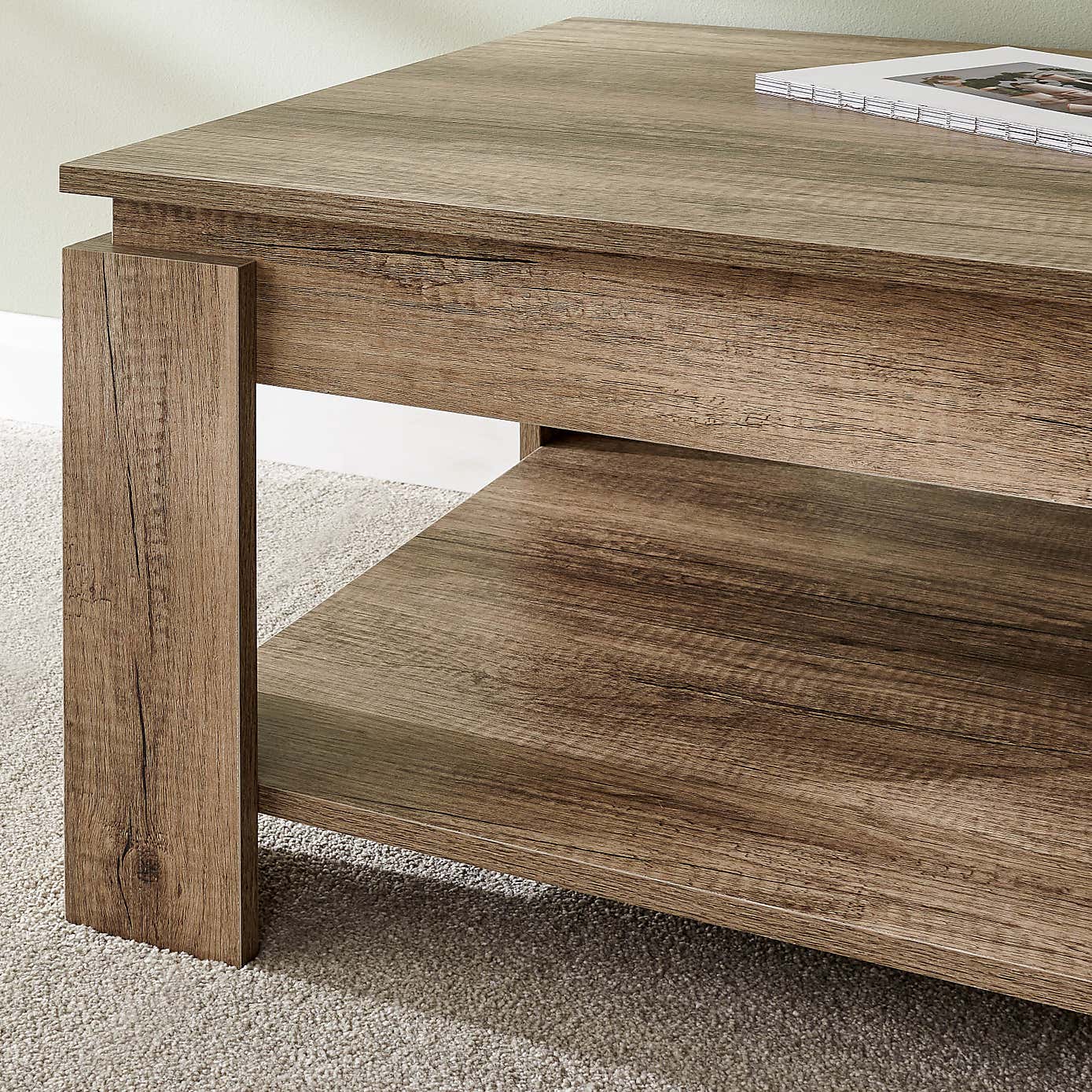 Canyon Oak Coffee Table