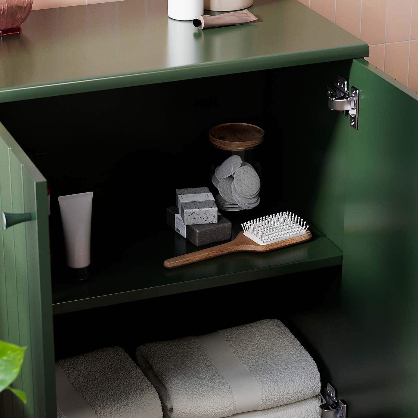 Scallop Bathroom Cabinet