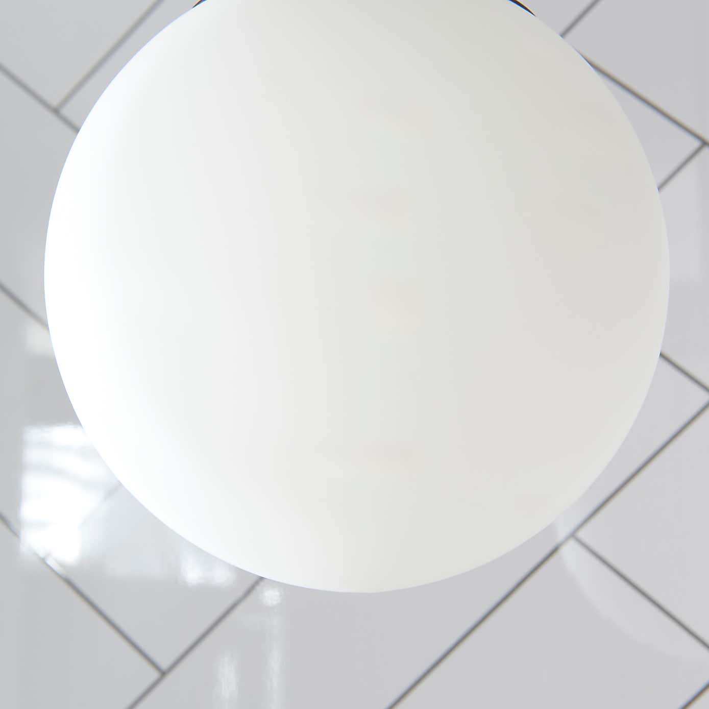 Sfera Industrial Bathroom Adjustable Pendant Light