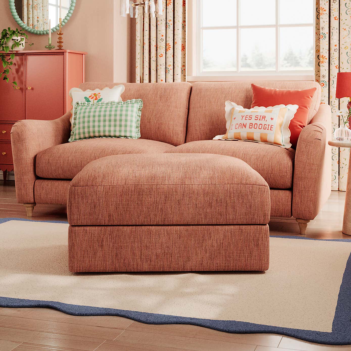 Slub Faux Linen Fabric Sample