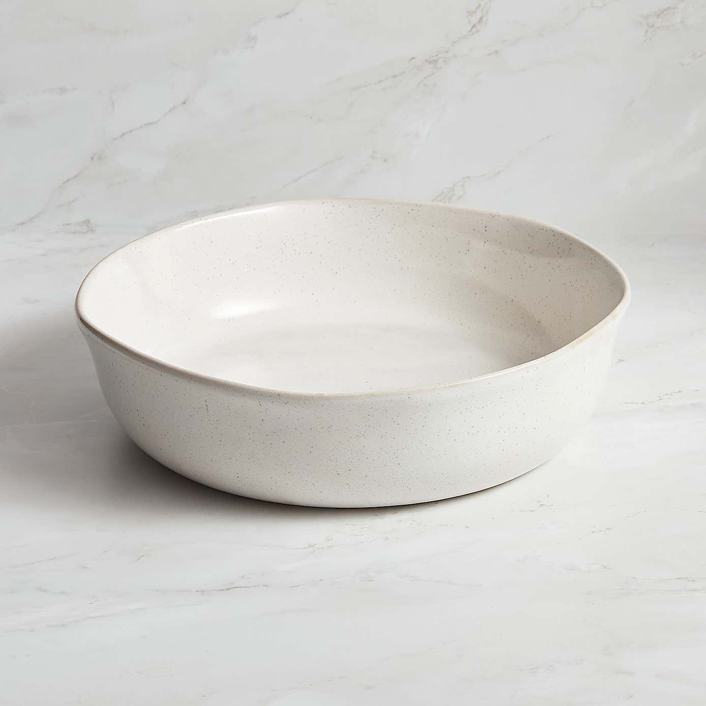 Amalfi White Serving Bowl