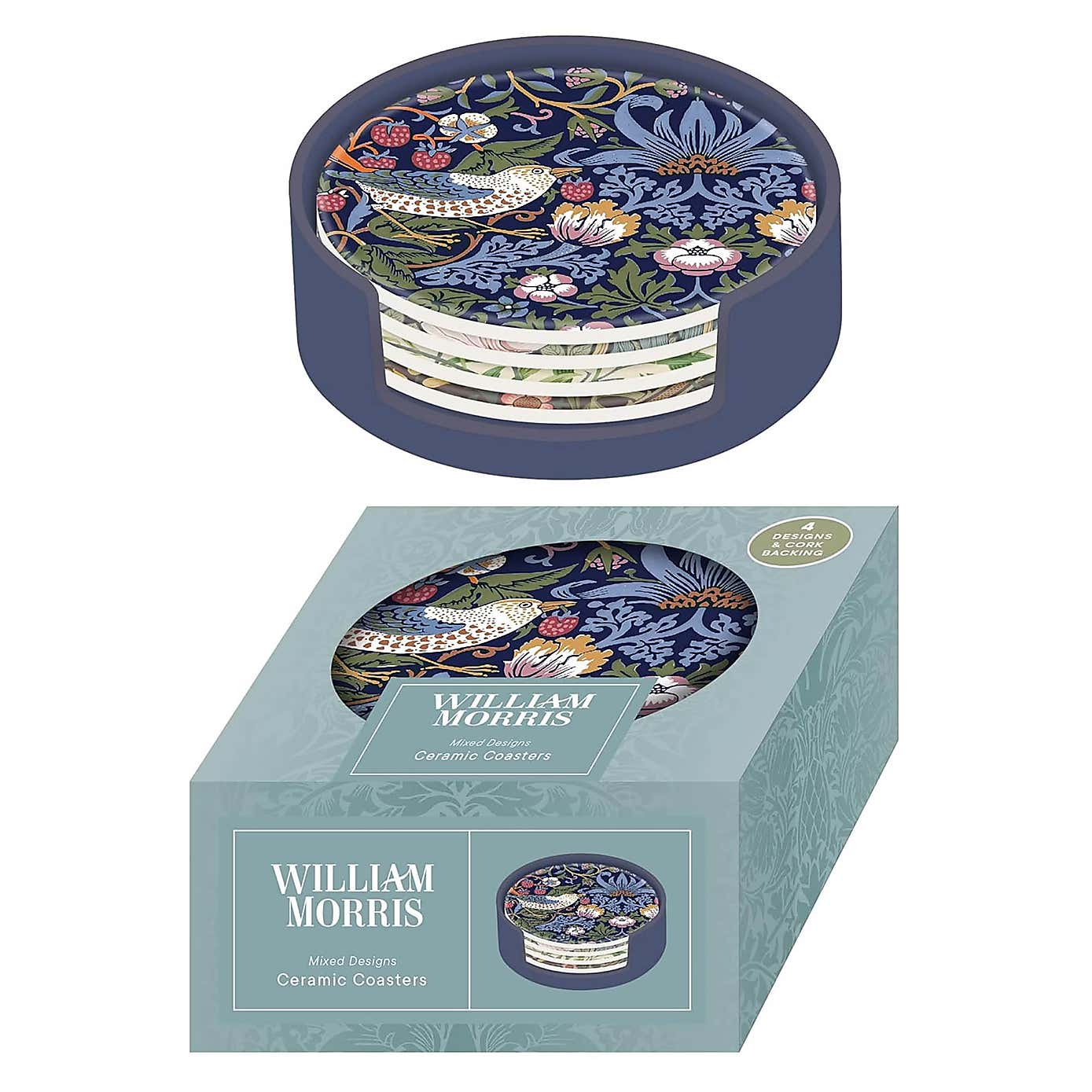 William Morris Set of Four Coasters