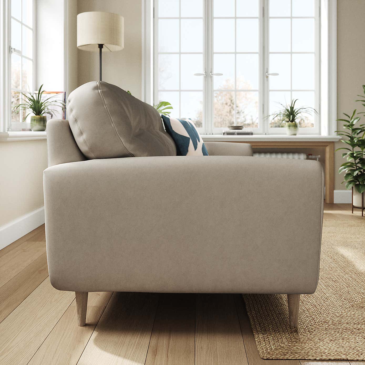 Sven Opulent Velvet 4 Seater Sofa