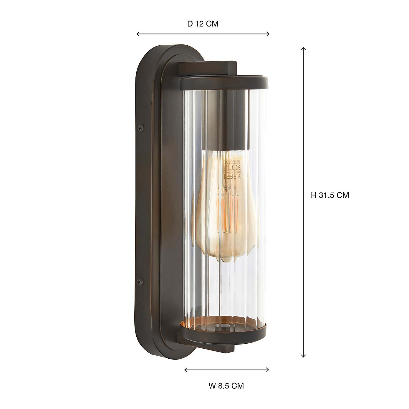 Alyn Dimmable Bathroom Wall Light