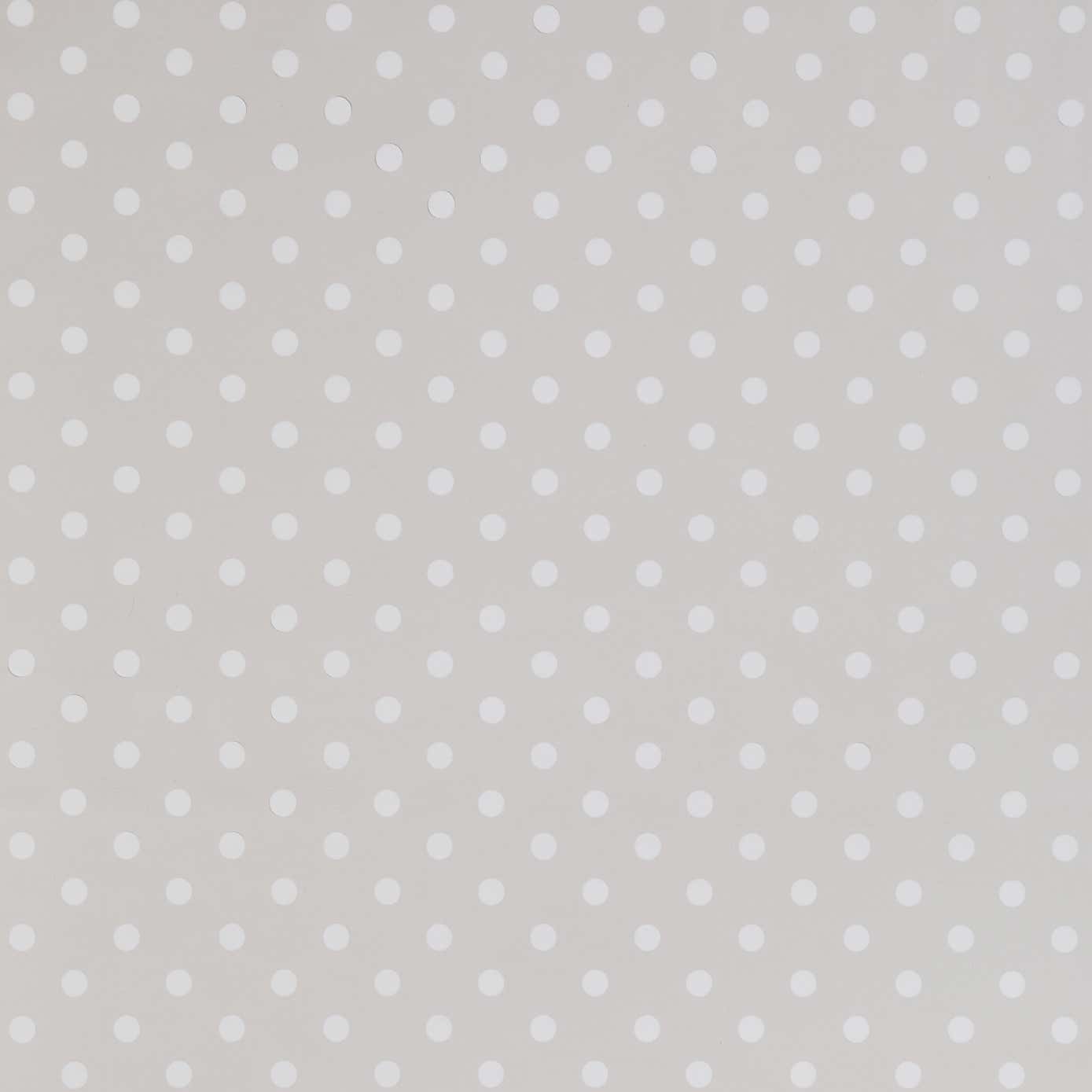 White Spot Clear PVC