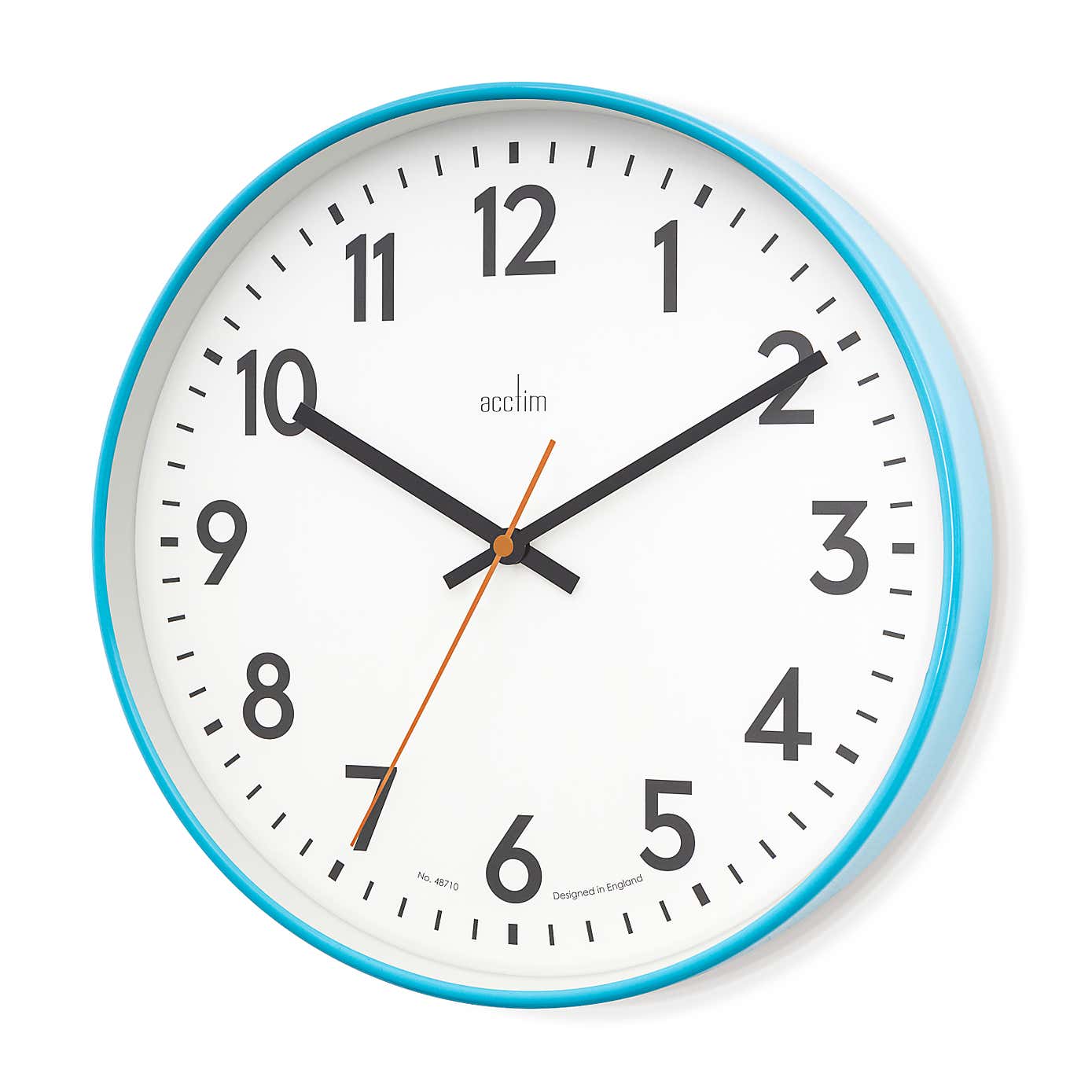 Acctim Hugo Modern Bright Wall Clock 30cm