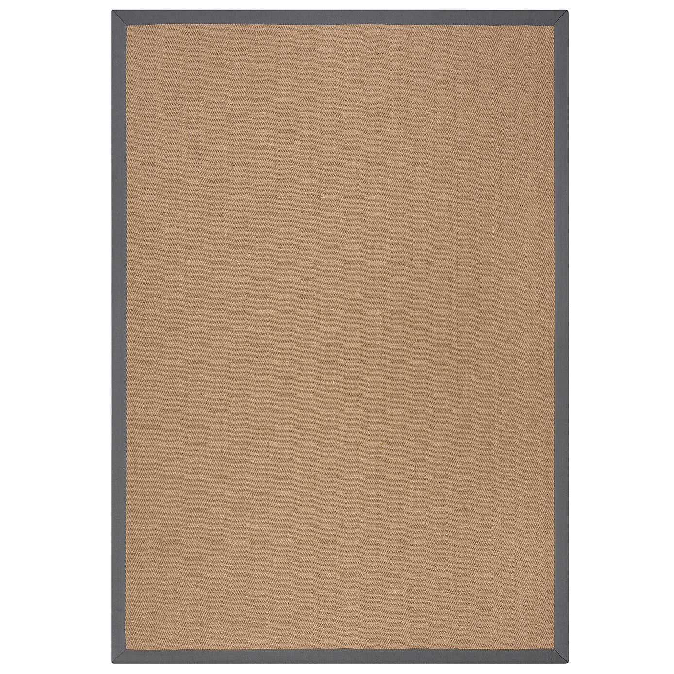 Herringbone Border Rug