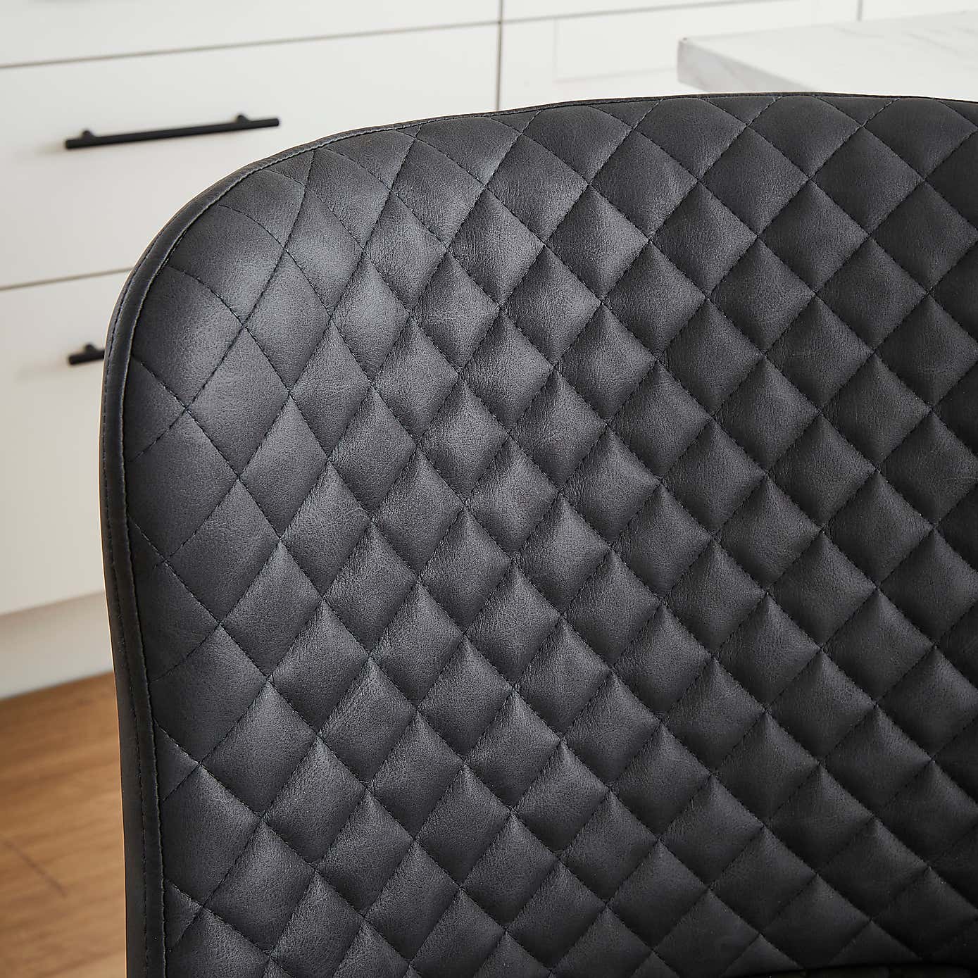 Montreal Counter Height Bar Stool, Faux Leather