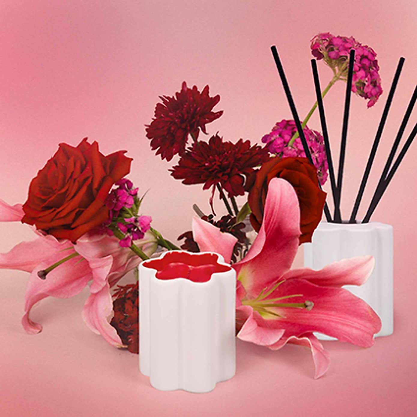 Aromatherapy Co Atelier Flora Violet Rose and Raspberry Diffuser