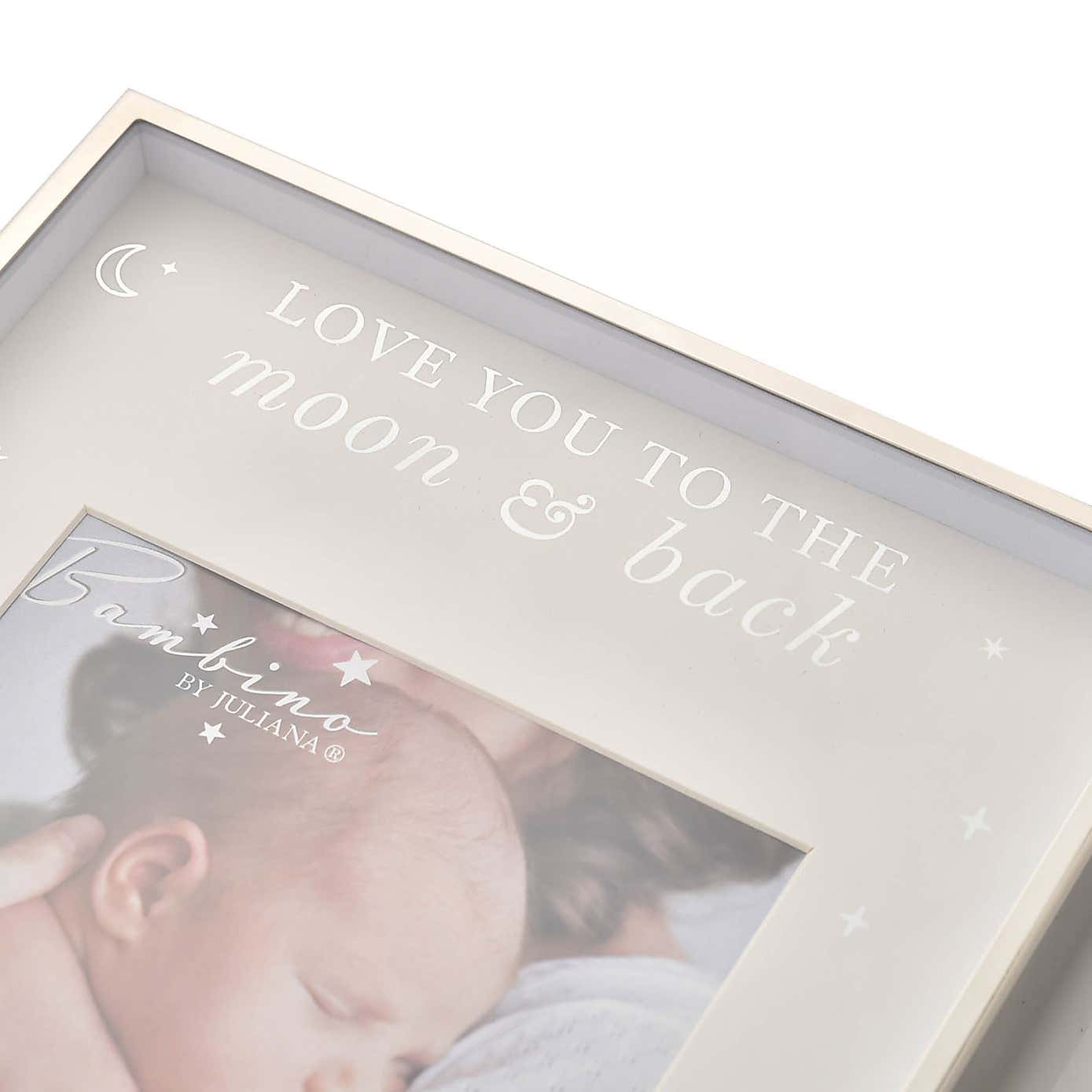 Bambino Metal Plated Moon & Back Photo Frame