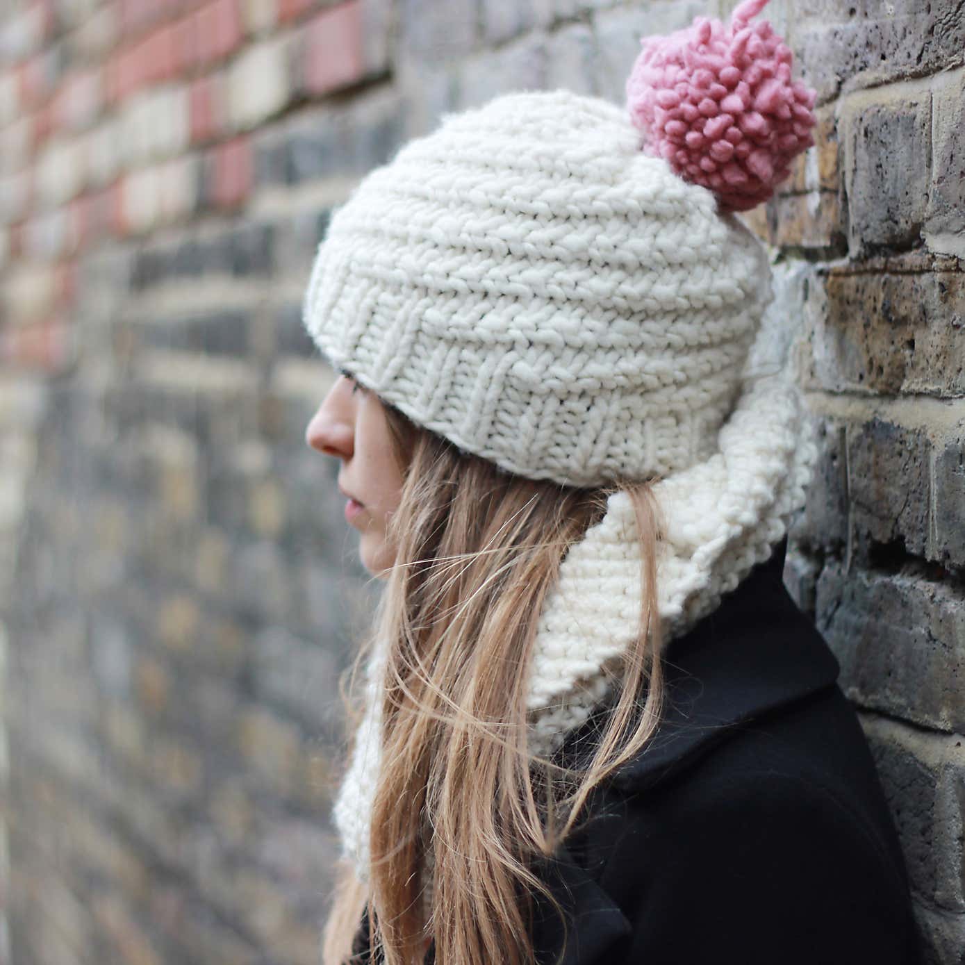 Luca Pom Hat Knitting Kit