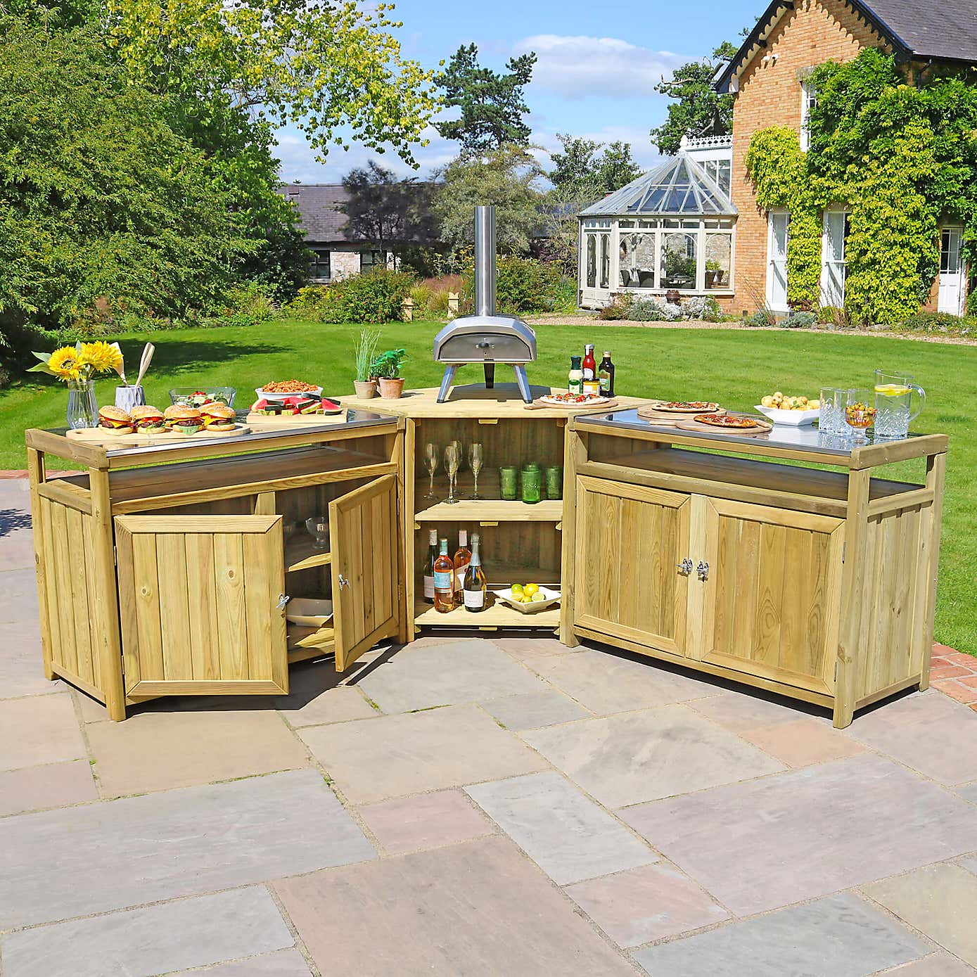 Terazza Outdoor Kitchen Set