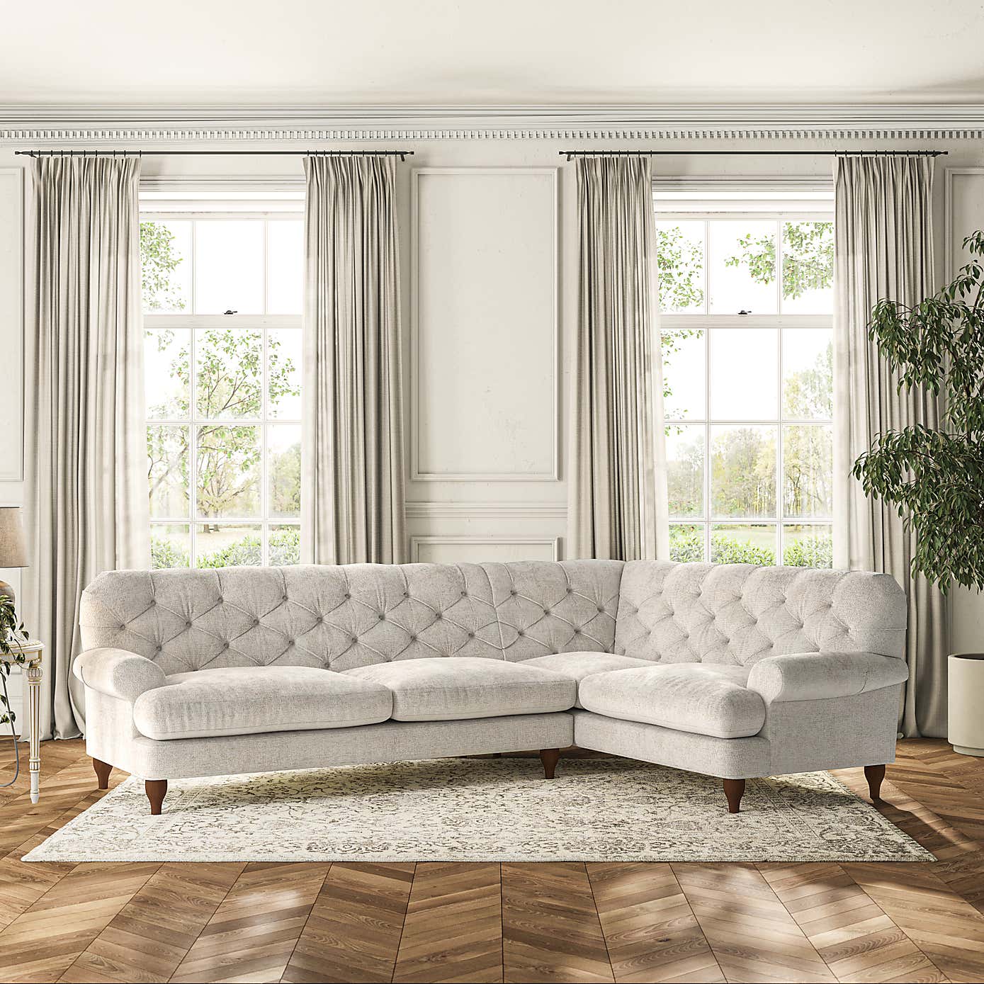 Canterbury 4 Seater Corner Sofa