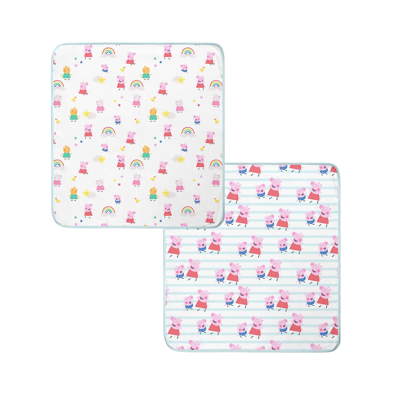 Peppa Lullabies 100% Cotton Reversible Jersey Blanket