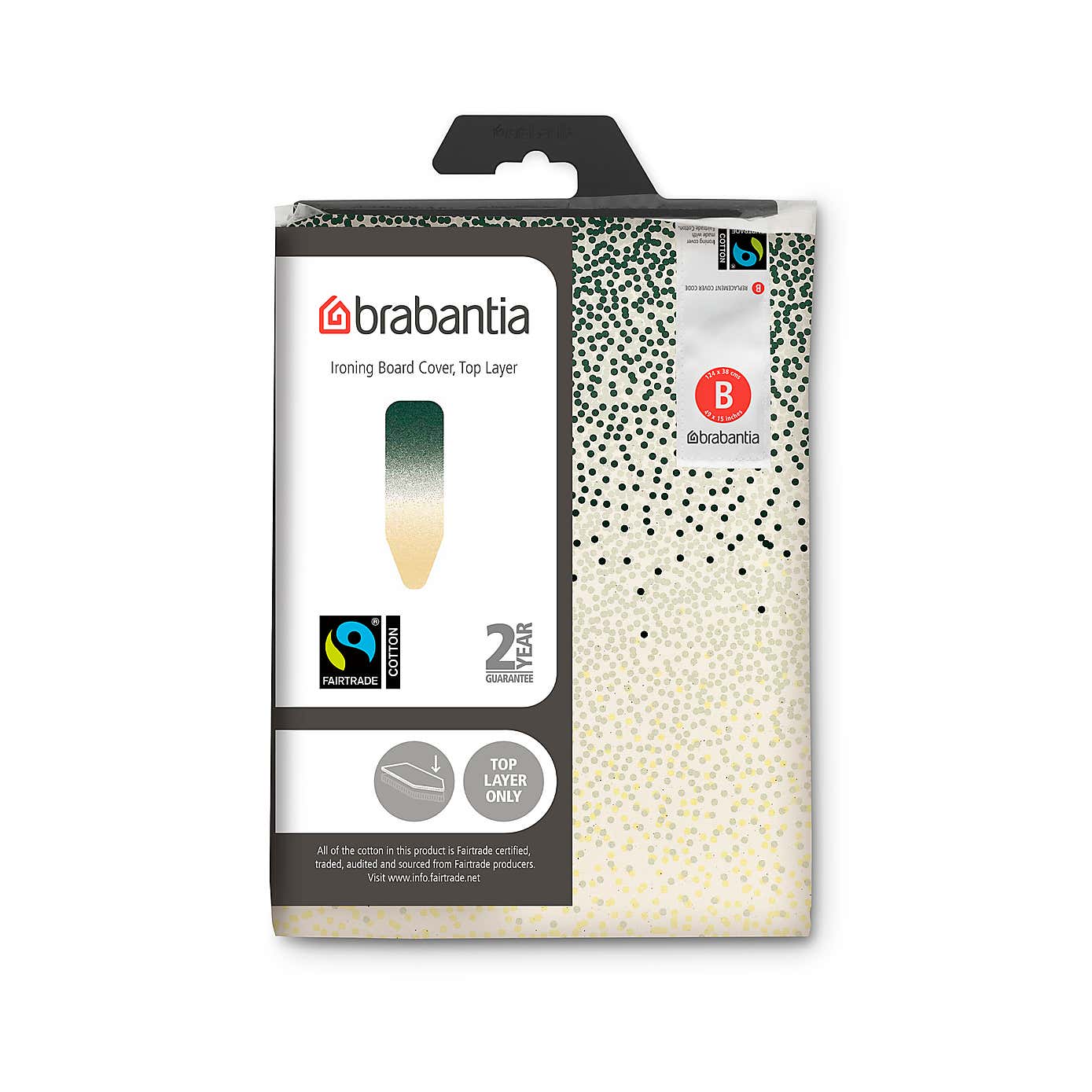 Brabantia New Dawn Ironing Board Cover 124x38cm