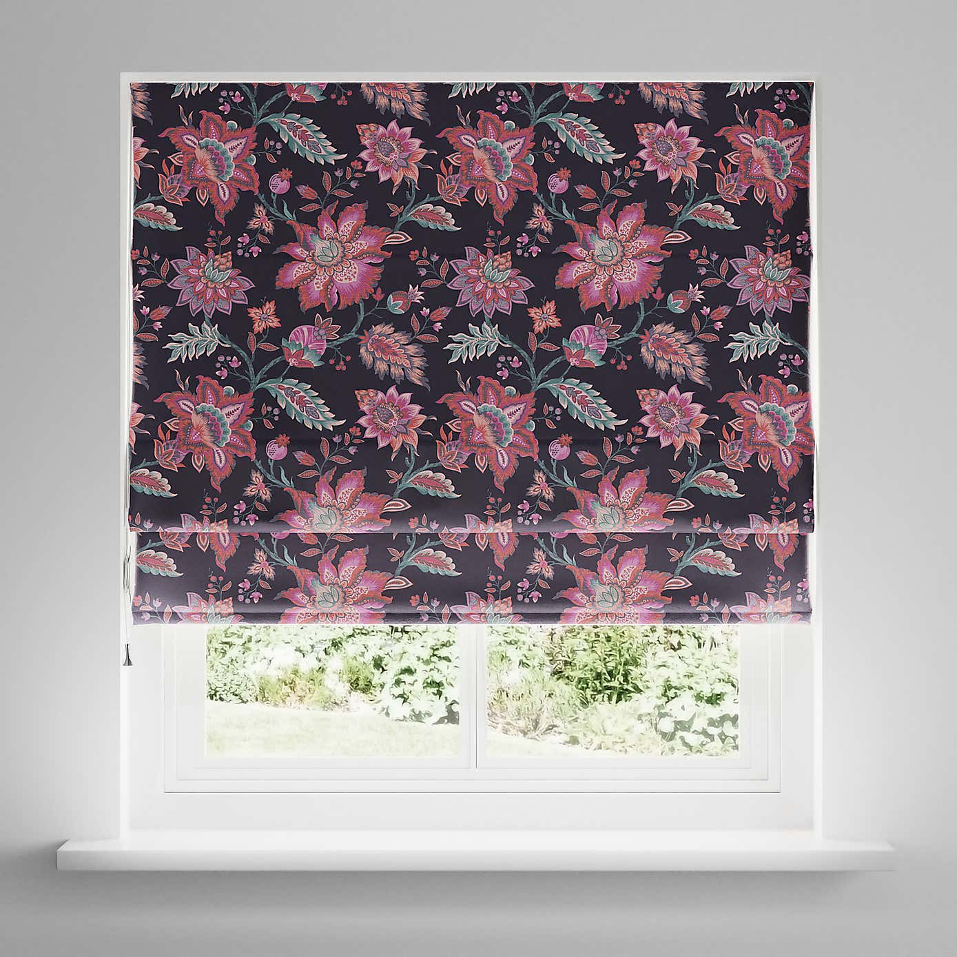 Jacobean Blackout Roman Blind
