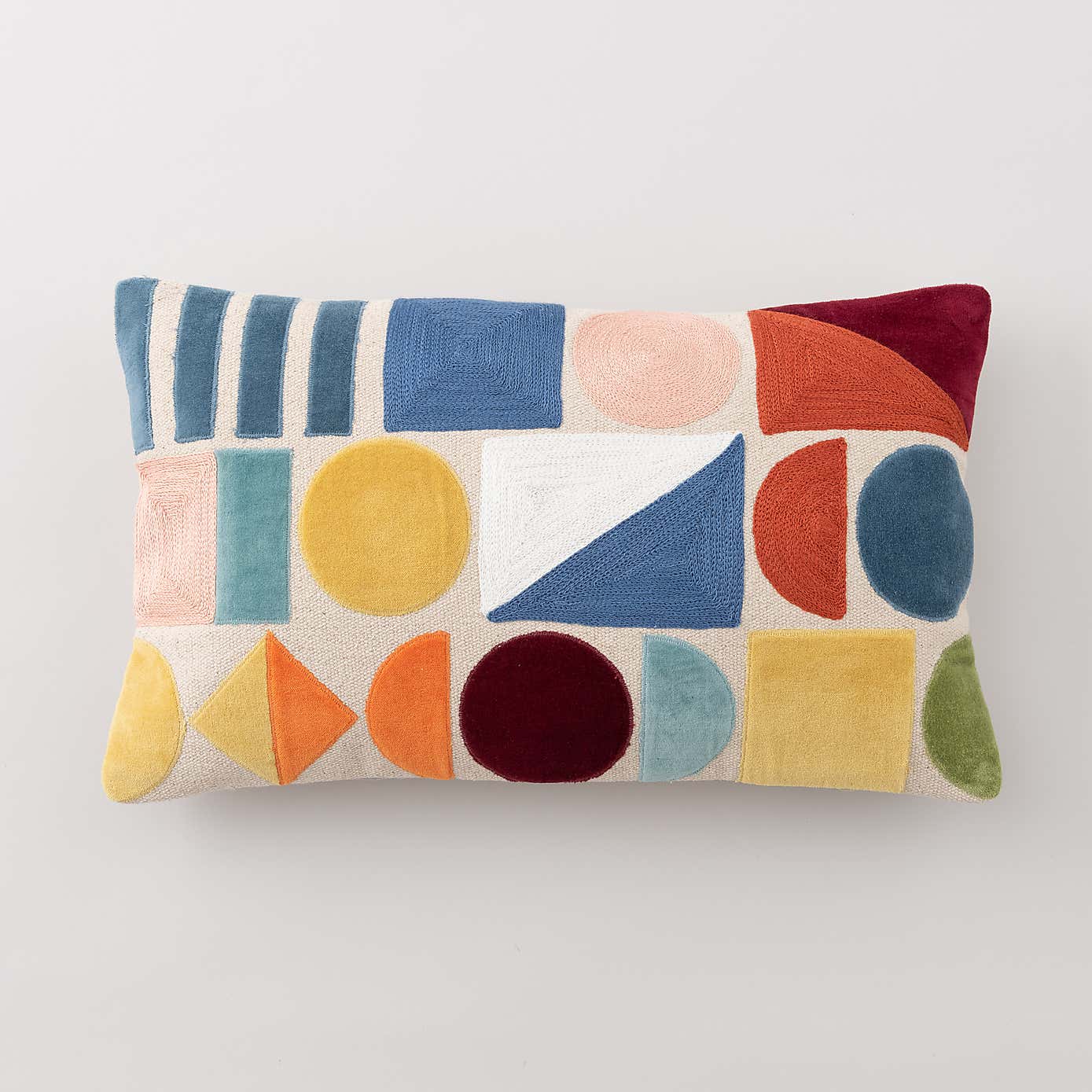 Circuit Embroidered Cushion