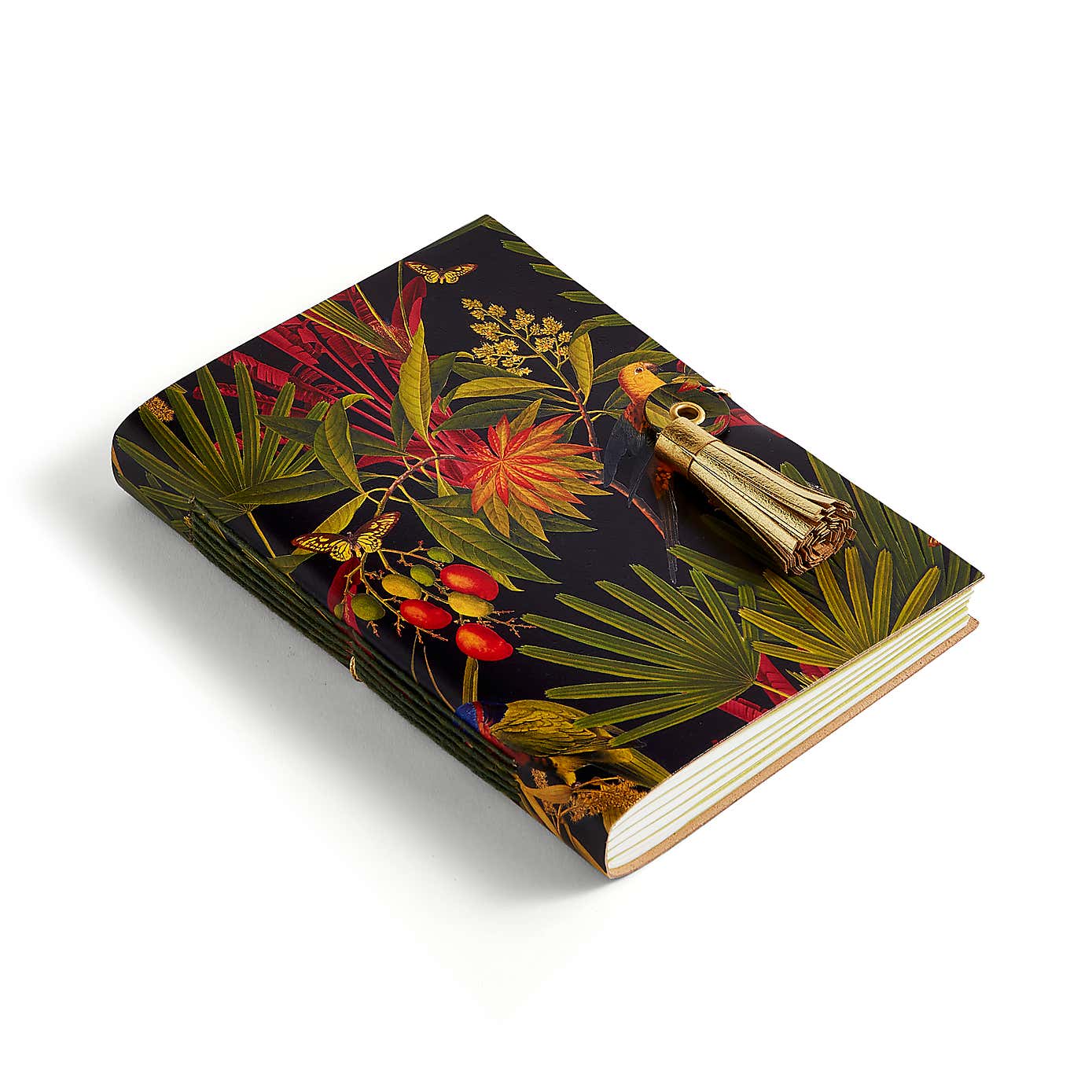 Recycled Leather Jungle Notebook