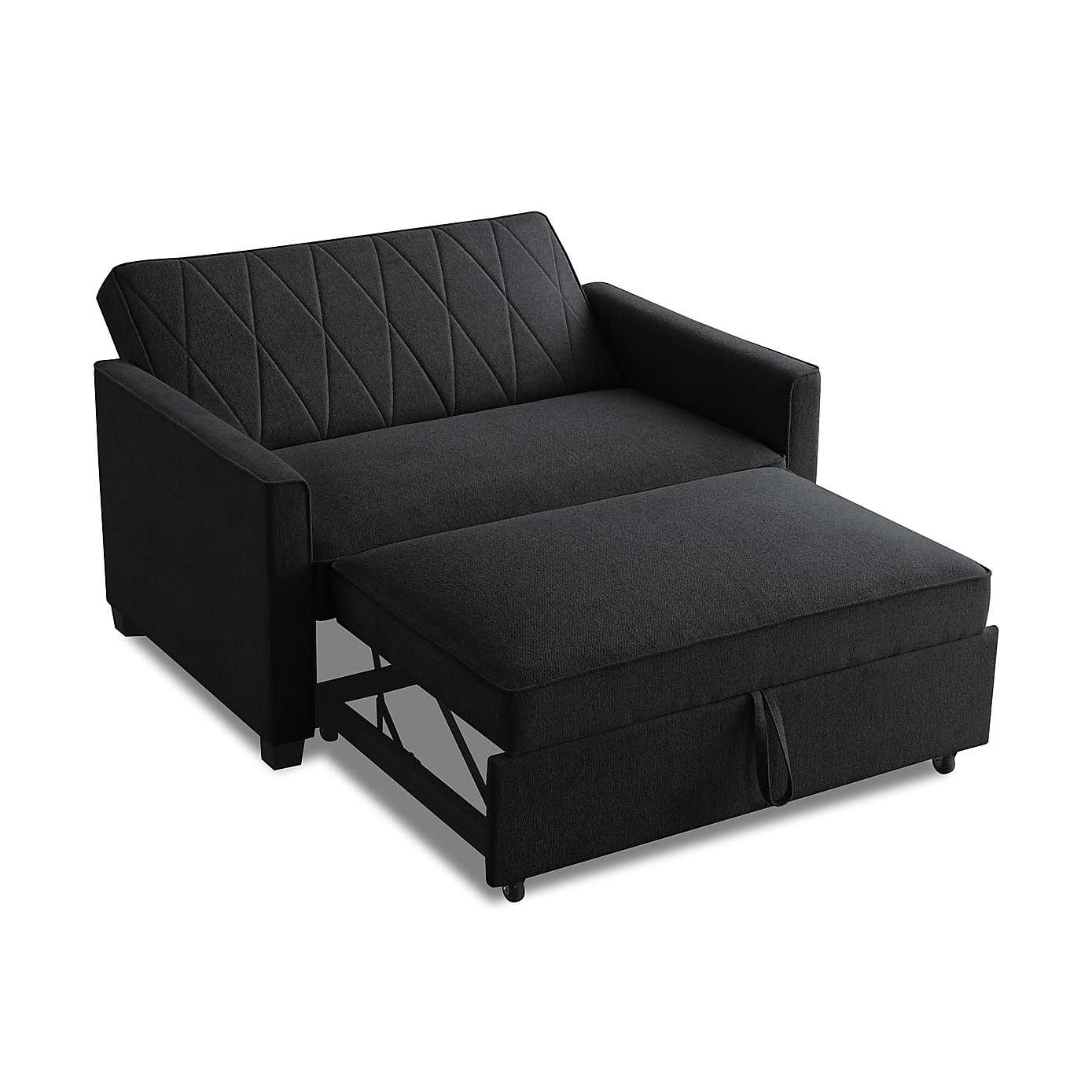 Serviya Fabric Compact Double Sofa Bed