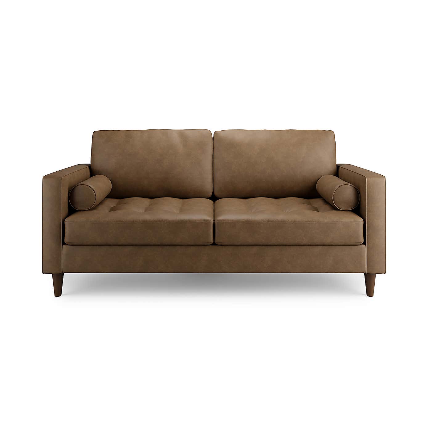 Zoe Faux Leather 3 Seater Double Sofa Bed