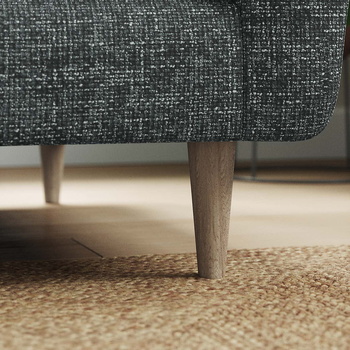 Sven Chunky Chenille 4 Seater Sofa