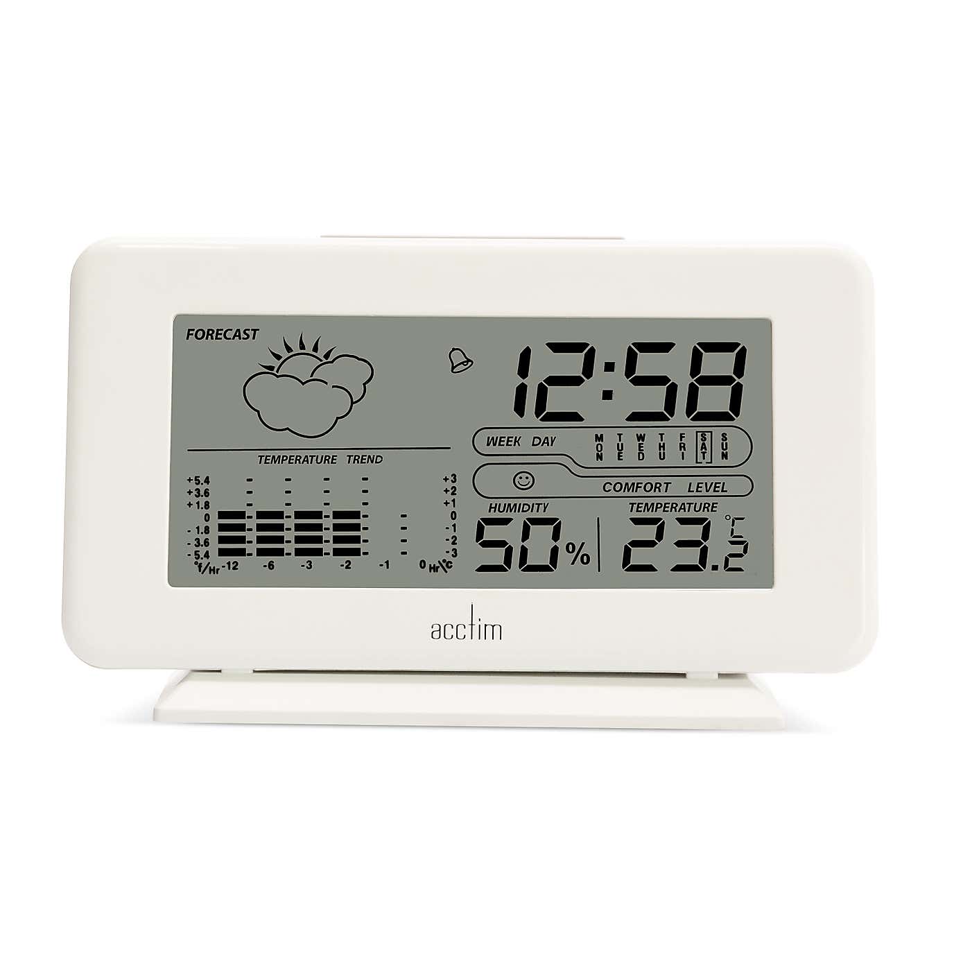 Acctim Vega Weather Station Alarm Clock