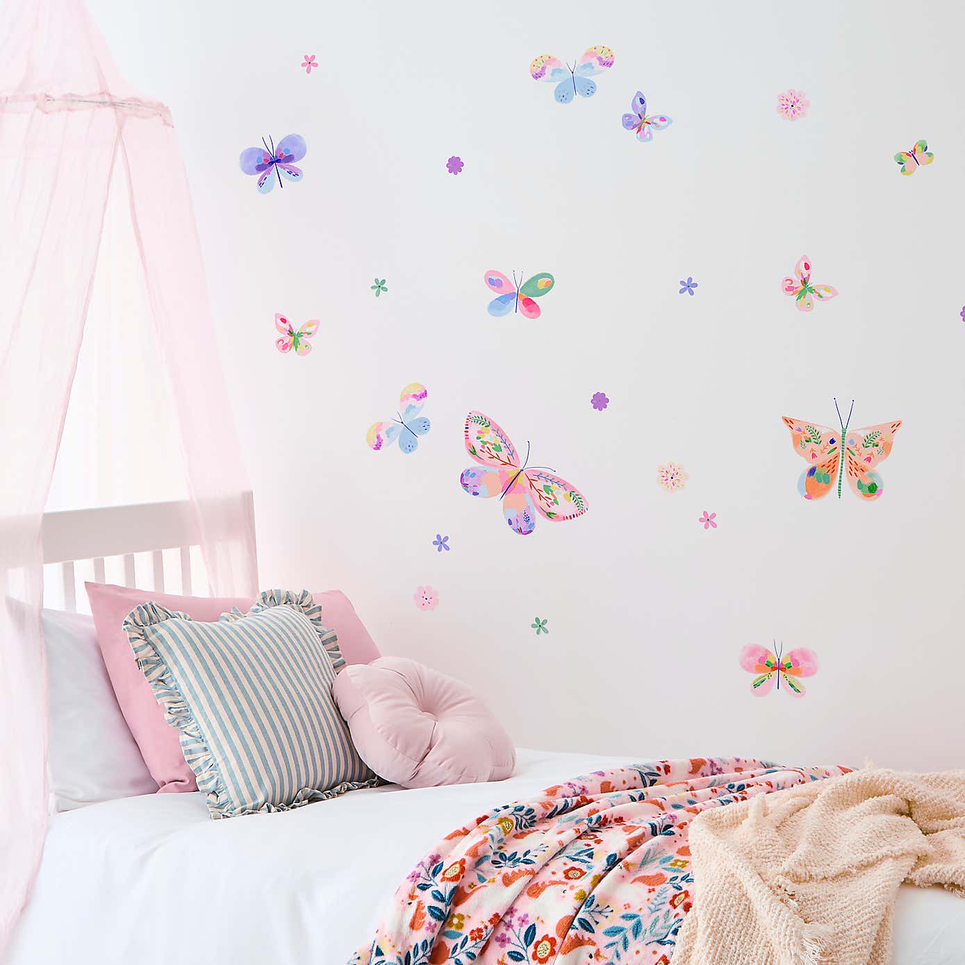 Pastel Butterflies Wall Stickers