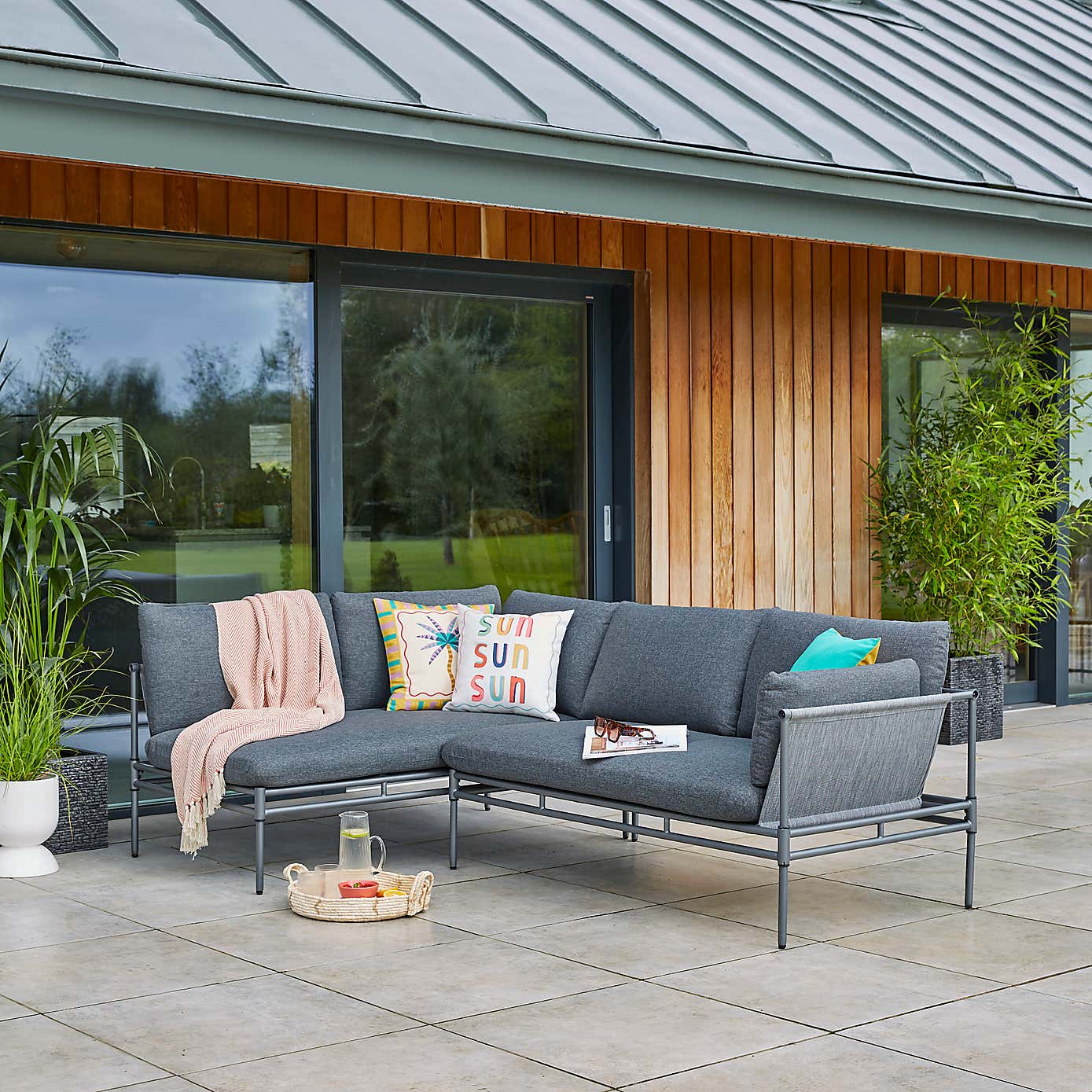 Manhattan Small Corner Sofa Set