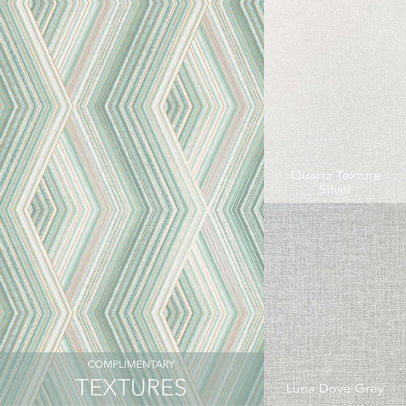 Aura Emerald Geometric Wallpaper