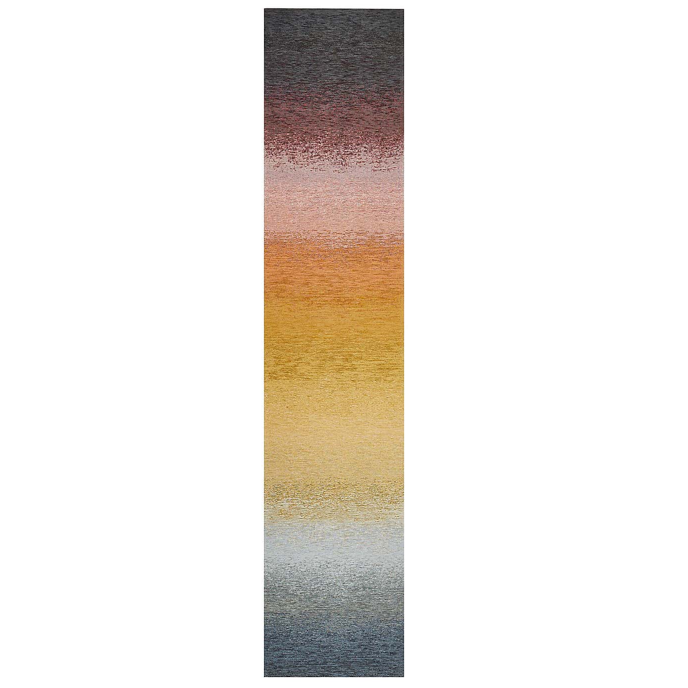 Ombre Rainbow Stair Runner