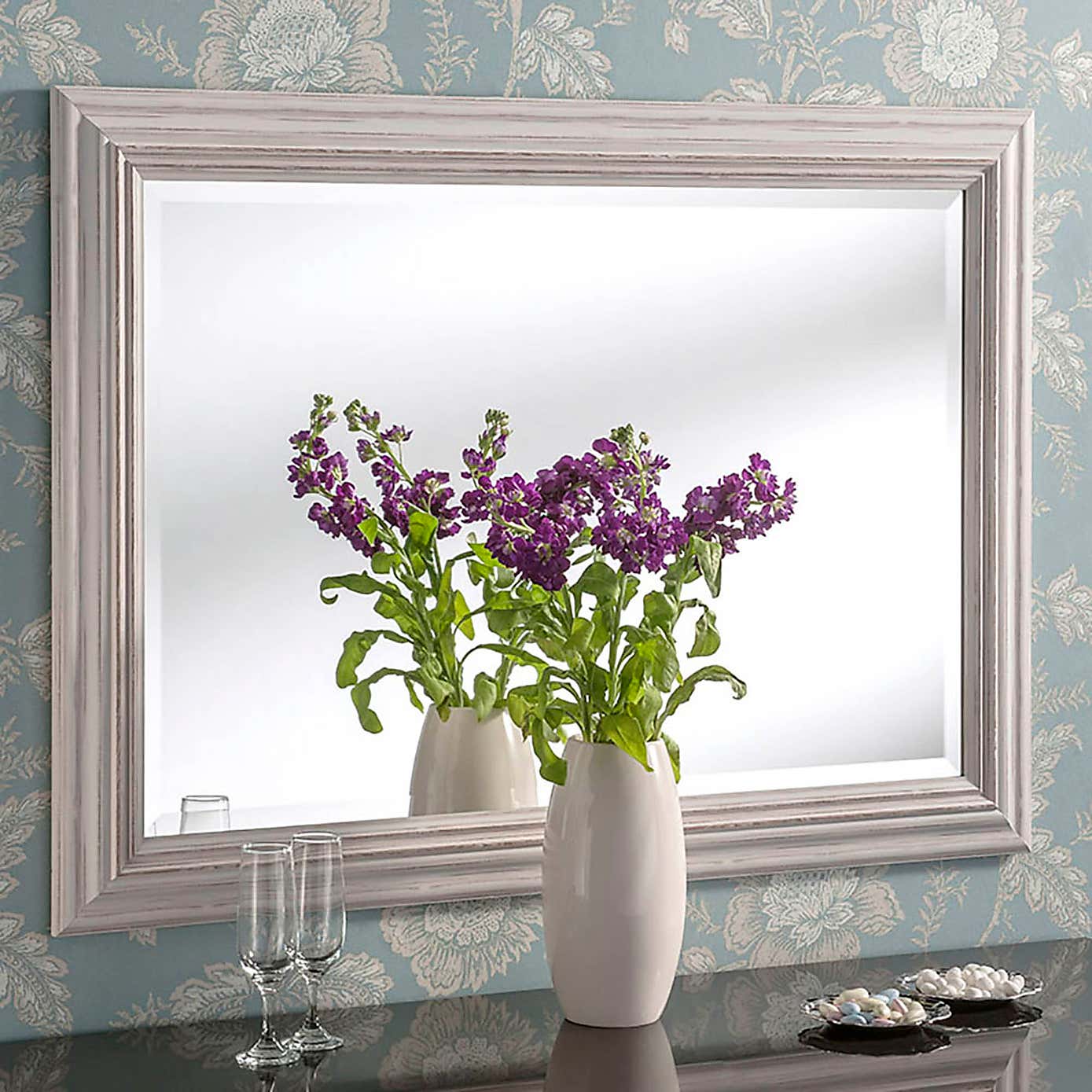 Yearn Traditional Framed Wall Mirror