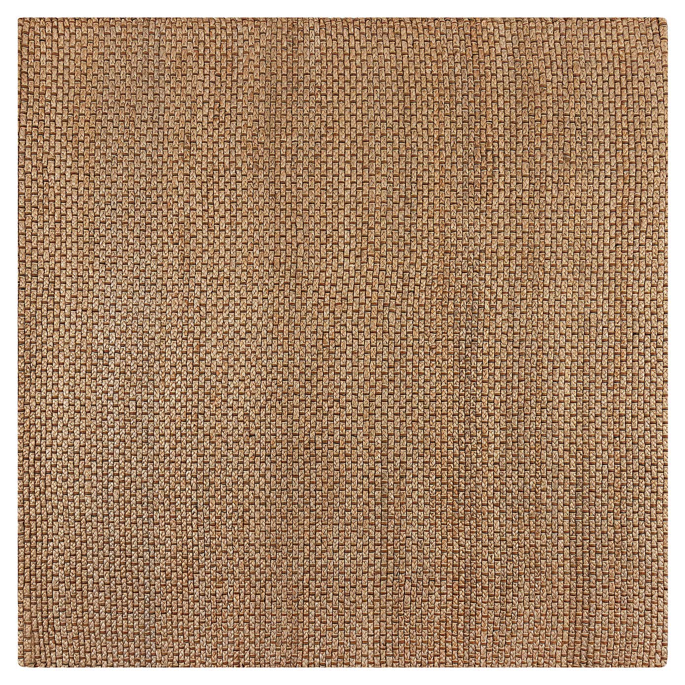 Chunky Jute Square Rug